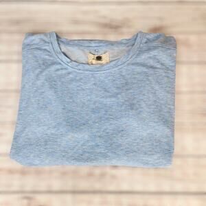 Cupio Heathered Blue Cozy Sweater Size 3X Casual Butter Soft